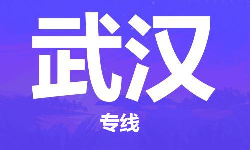 廣州到武漢物流公司|廣州至武漢貨運(yùn)專線